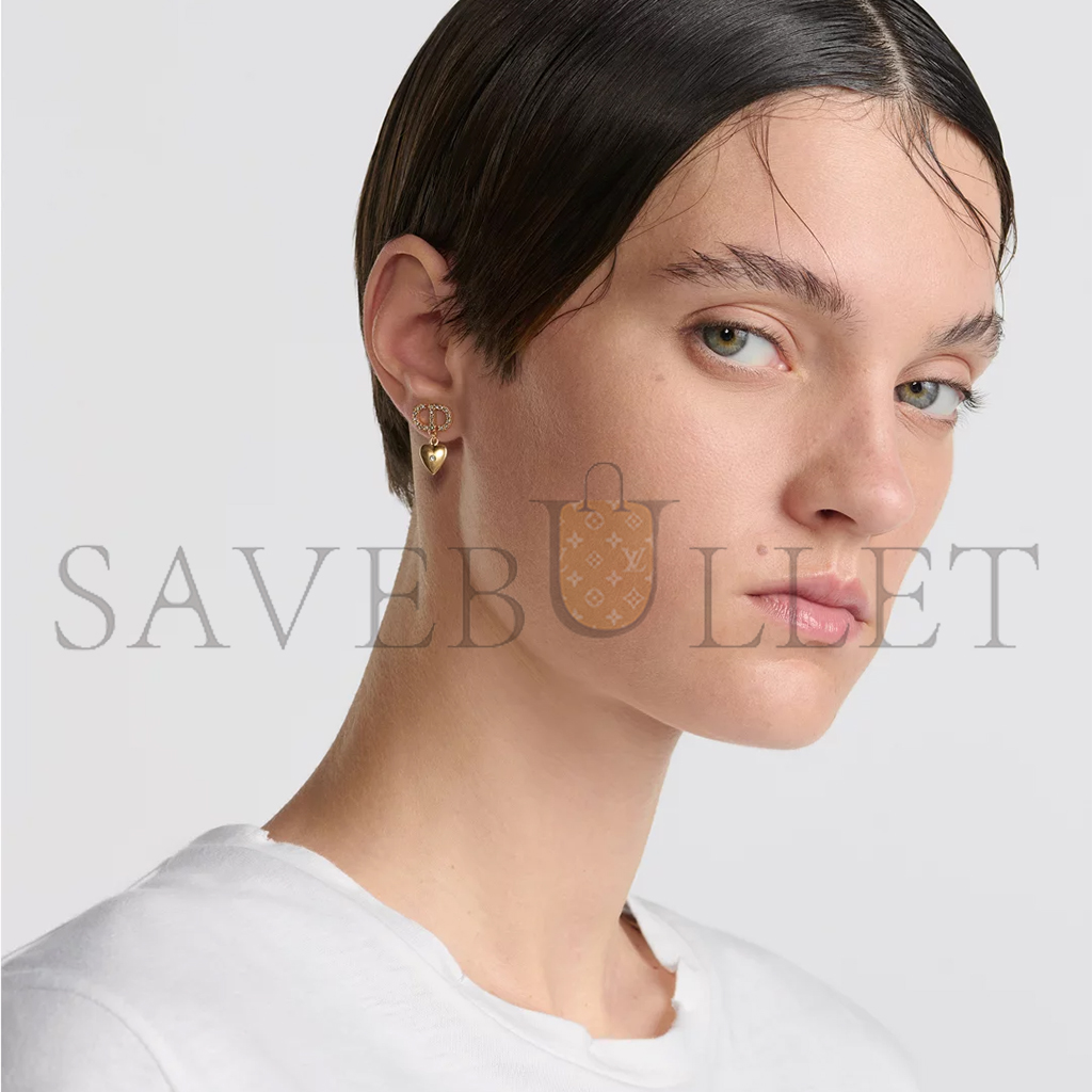 DIOR PETIT CD LUCKY CHARMS EARRINGS E3772WOMCY_D03S